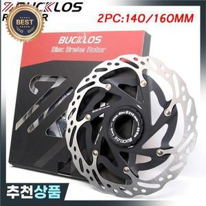 BUCKLOS 자전거 센터록 디스크 브레이크 로터 유압 플로팅 SRAM CLX-R 적합 160mm