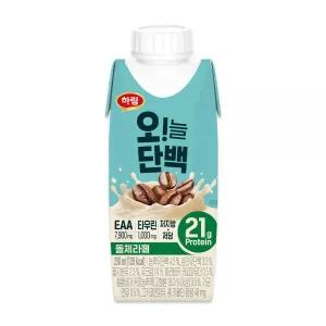 하림 오늘단백 돌체라떼, 250ml, 15개