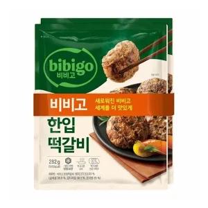 CJ 비비고 한입떡갈비 282g+282g (냉동)