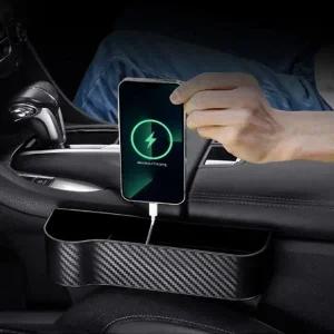 POIPOI 차량용 사이드포켓 컵홀더 콘솔 틈새 수납 정리 포켓 차량용품 (운전석1+조수석1)