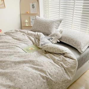 SS 세트 고급순면 커버 침구 봄꽃 S