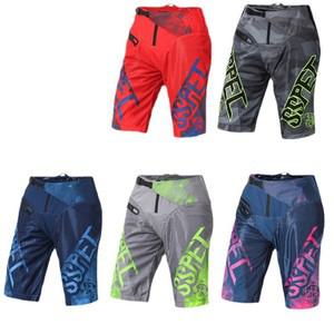 오토바이바지 사이클링 바지 여름 빠른 건조 오프로드 야외 사이클링 슈트 스포츠 산악 자전거 반바지 사이