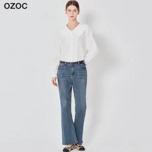 [오조크] 세미 부츠컷 데님 팬츠