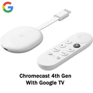 크롬캐스트 Google TV 지원 Android 10 HDR10 Netflix Dolby Vision Atmos 최대 4K HDR 60 FPS를 갖춘 새로운 4세대