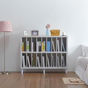 D2102 유행칸막이 2단 책장 1200