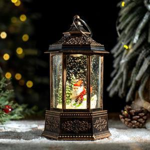 LED 크리유행스마스 스노우볼 오르골 앤틱  워터볼