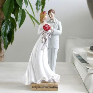 신랑 신부 고급웨딩 장식인형 신혼집 인테리어 소품 인형