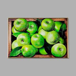 하이그로시 심플돈들어오는 보석 청사과 그림 풍수 액자