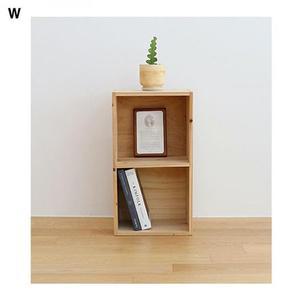 고급 삼나무유니원목 DIY2단책장 330