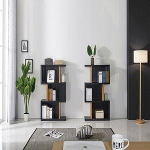 낮은 3단 세련책장 좌/우 방 디자인 수납 가구 인테리어