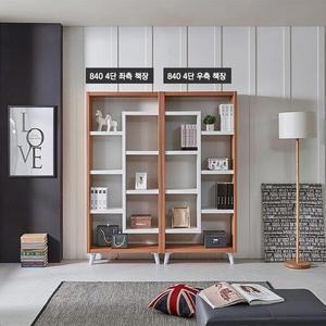840 4단유행 우측 책장 예쁜 디자인 가구 인테리어 용품
