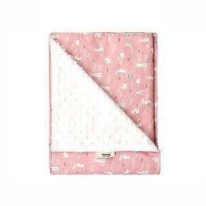 핑크래빗 어트렌린이집 낮잠이불 유치원 극세사 무릎담요