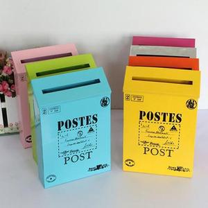 인테리어 장세련식 소품 빈티지 철제 우체통