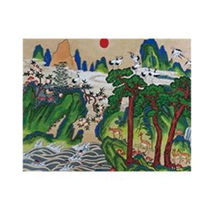 DIY명화그심플리기 유화 페인팅 십장생도 40X50