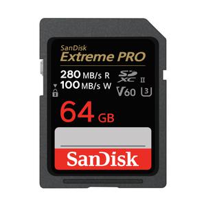 샌디스크 SD카드 익스트림 프로 Extreme Pro II 64GB SDSXEP 280MB/s EL