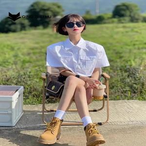 아웃도어 등산화 진피 방수 미끄럼 방지 내구성 두꺼운 밑창 여성용 화