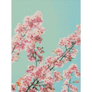 [기타]하모니아트 보석십자수 30x40 봄