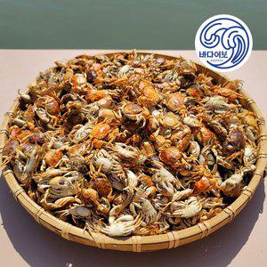 바다어보 국산 베이비크랩 300g 튀김용 미니게튀김 작은게 칠게 안주 육수