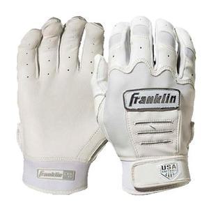 [RGMON01T]프랭클린 CFX FP 양손 배팅장갑 화이트 사회인
