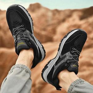 [RGN04P6U]남성 아웃도어 트레킹화 등산화 조깅 스웨이드