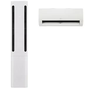 FQ18FC2EA2/ LG 휘센 오브제컬렉션 쿨 에어컨 2in1 (2시리즈)/ 기본설치포함/ 스탠드+벽걸이 멀티형 18+6평형 3등급 25년형/