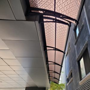 캐노픽스 1000 X 1000 비가리 시설 현관 시공