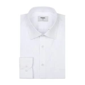 [레노마]스판 뱀부 트윌 솔리드 일반핏 긴소매 RZRSG0011WH_s