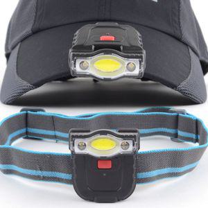 캡랜턴 충전식 등산용 밴드 낚시용 서브LED 캡라이트