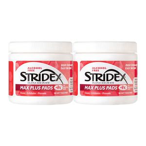 스트라이덱스 맥스플러스 패드 55매, 2개 (총 110매)