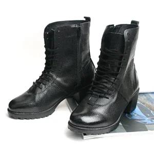 1223 여성워커 중굽 통굽워커 가죽제품 수제화 국내-WD3F57E