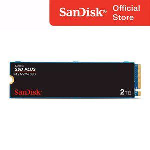 [샌디스크]플러스 M.2 NVMe SSD 2TB 2테라 초고속 PCIe Gen3 지연최소화 성능최적화 스토리지 SDSSDA3N