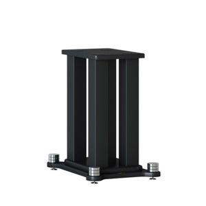 철재 스피커 스탠드 북쉘프 우드 리어 16x20x63cm 거실 회색 실버 충격흡수