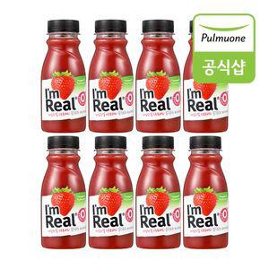 풀무원 아임리얼 스트로베리  190ml  x 8개