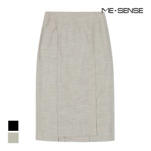 [미센스] 밑단트임 스커트_MB34SKM101Z