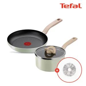 테팔 인덕션 세이지 쿡 2종(후라이팬24+편수18)