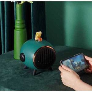 탁상용히터 200W 소형 미니 사무실 PTC미니온풍기 미니난로 1M 캠핑용 탁상히터