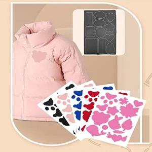 의류 수선 스티커형 와펜 메꿈 패치 블랙-WFGWBWN