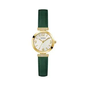 [롯데백화점]게스 [공식] 골드 레더 어레이 (GW0614L4) 여성시계