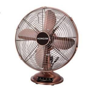 HJ-M3012 홍진 탁상형 메탈 브론즈 선풍기 