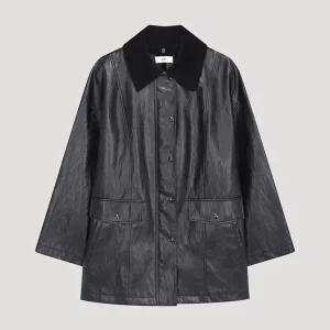 [롯데백화점]리스트 투웨이 코듀로이 카라 코트(TWWBYP50020)