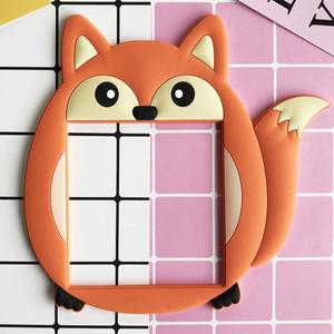 빛나는 스위치 스티커 북유럽 스타일 3D 디자인 창의적인 보호 케이스 장식용 패드