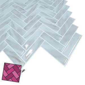 B월타일스티커 032 갈매기 벽돌 데코 스티커타일 (WFHU429)