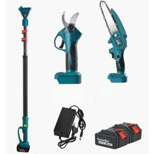 장대 전기톱 가지치기 높은나무 충전 고지톱 장대톱 무선 체인톱