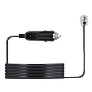 에스코트 패스포트용 자동차 전원 코드 케이블 RJ11 8500 X50 9500IX 7500IS 레드라인 360c MAX