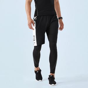 남성 반바지 레깅스 SET 스포츠 레깅스 통기성 활동성 5부 포켓 반바지