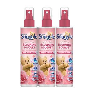 스너글 섬유탈취제 블루밍 부케 더블 소프트 150ml, 3개