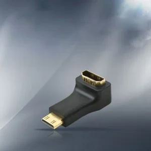 HDMI 변환 젠더 Mini HDMI M HDMI F 커넥터 연장 젠더 (WFHRK4I)