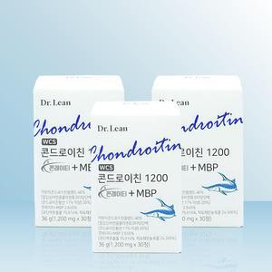 닥터린 콘드로이친 1200 콘레이티 + MBP 1200mg x 30정 x 3개 / iuy