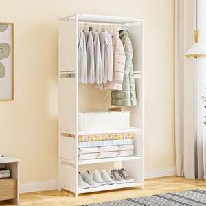 옷장 비키니 미니 조립식 행거 철제 커버