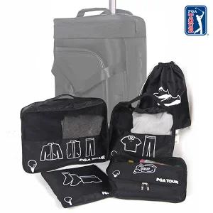 [하프클럽/PGA]여행용 파우치 5종 세트 골프 해외 여행